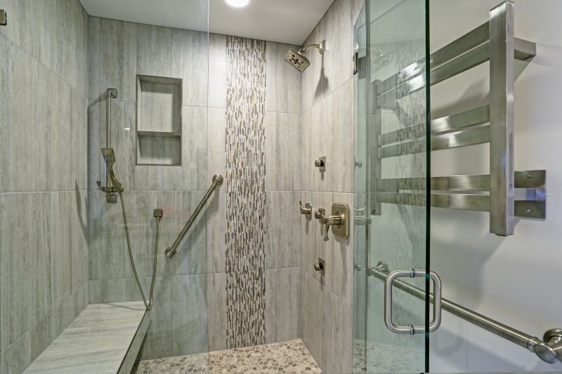 Spacious Walk-in Showers